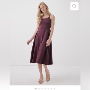 Pact Fit and Flare Dress